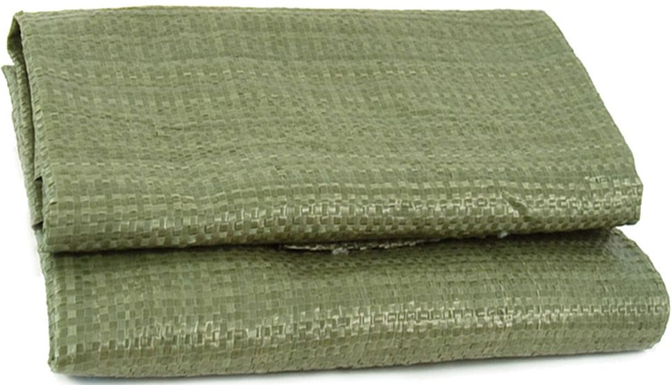 Мешок полипропиленовый зеленый 50х90 см (до 40 кг) фото