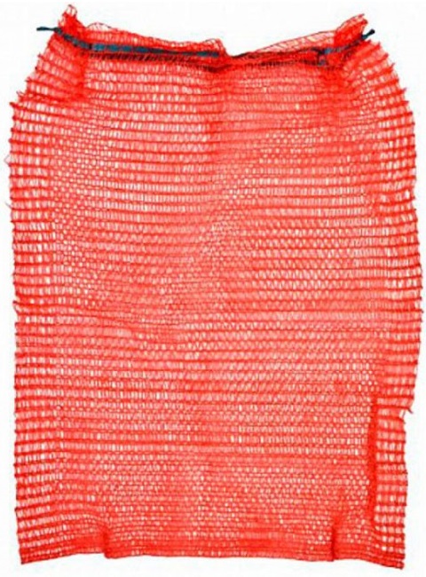 Сетка-мешок 21х31 см красная (до 3 кг) фото